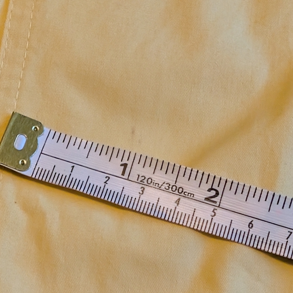Vintage Givenchy En Plus Butter Yellow Safari Utility Midi Shirt Dress 12W - Picture 13 of 13